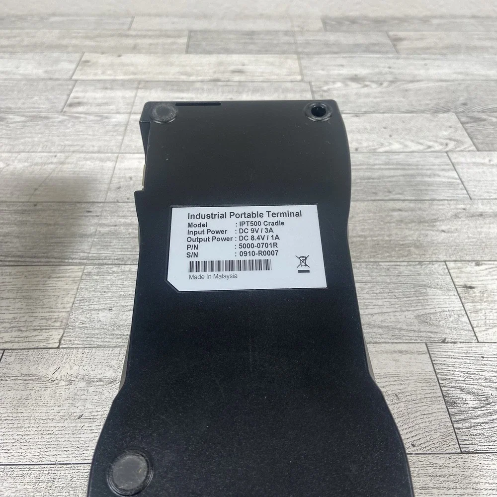Identification Portable Terminal IPT500 With Cradle By Iris No Cords Read.